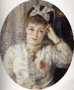 Pierre Renoir Marie Meunier oil on canvas